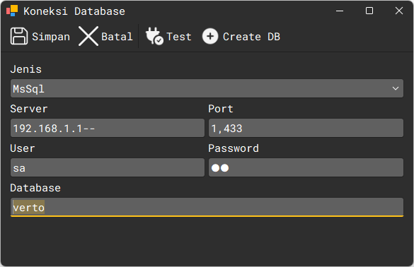 Konfigurasi SQL Server